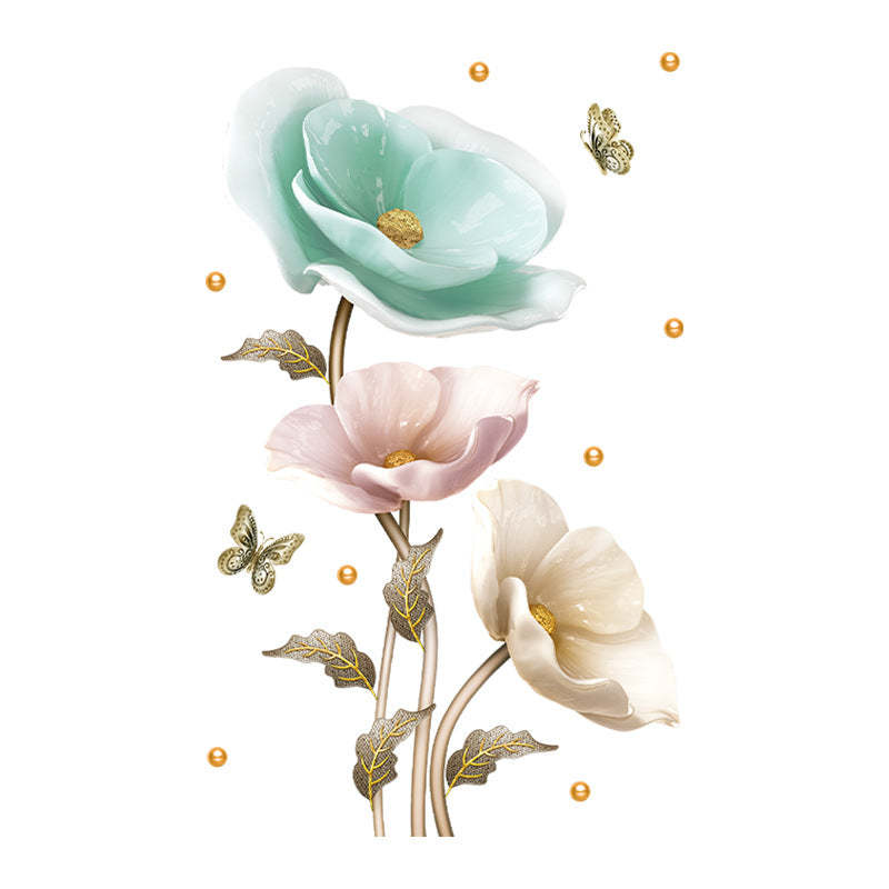 Flower Wall Sticker Wallpaper