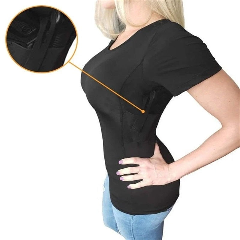 Men/Women\'s Concealed Carry T-shirt Holster