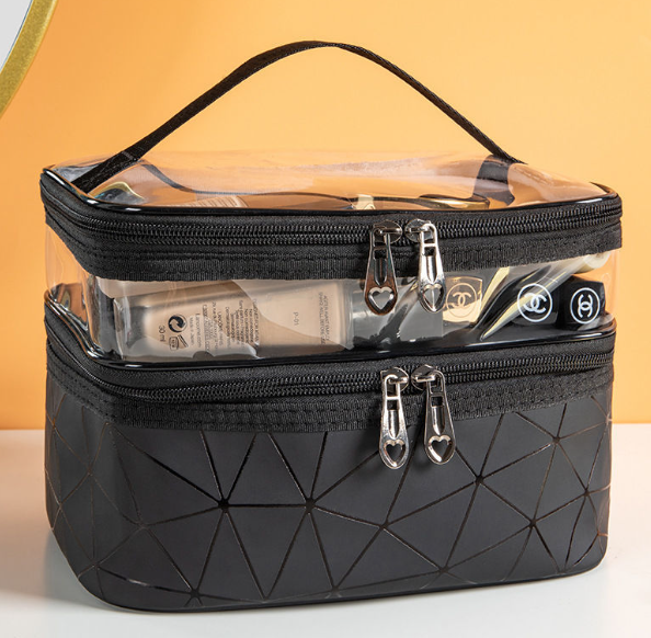 🔥 🔥Double-layer Cosmetic Bag