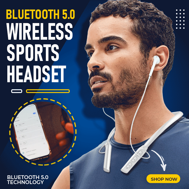 Bluetooth 5.0 Wireless Sports Headset