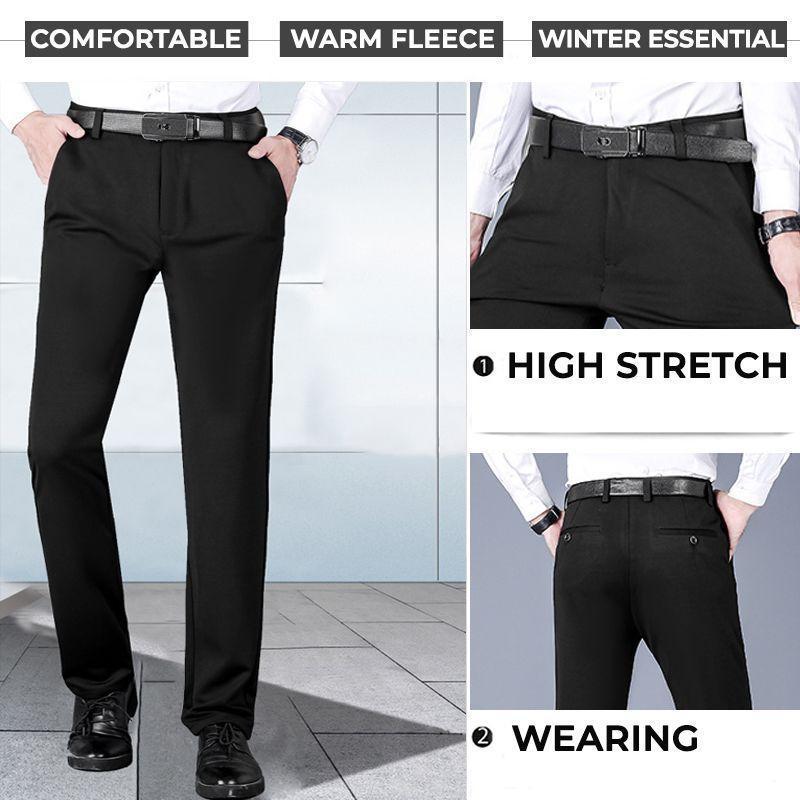 High Stretch Men\'s Winter Fleece Pants