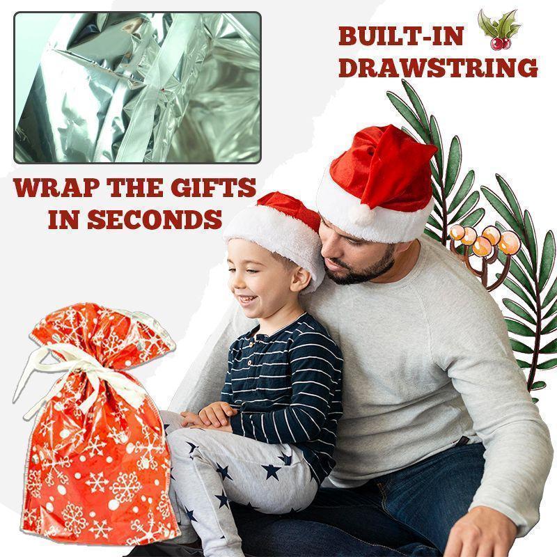 Christmas Drawstring Gift Bag