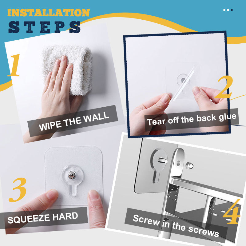 Non-Marking Screw Sticker（1 Set Of 10 Pcs）