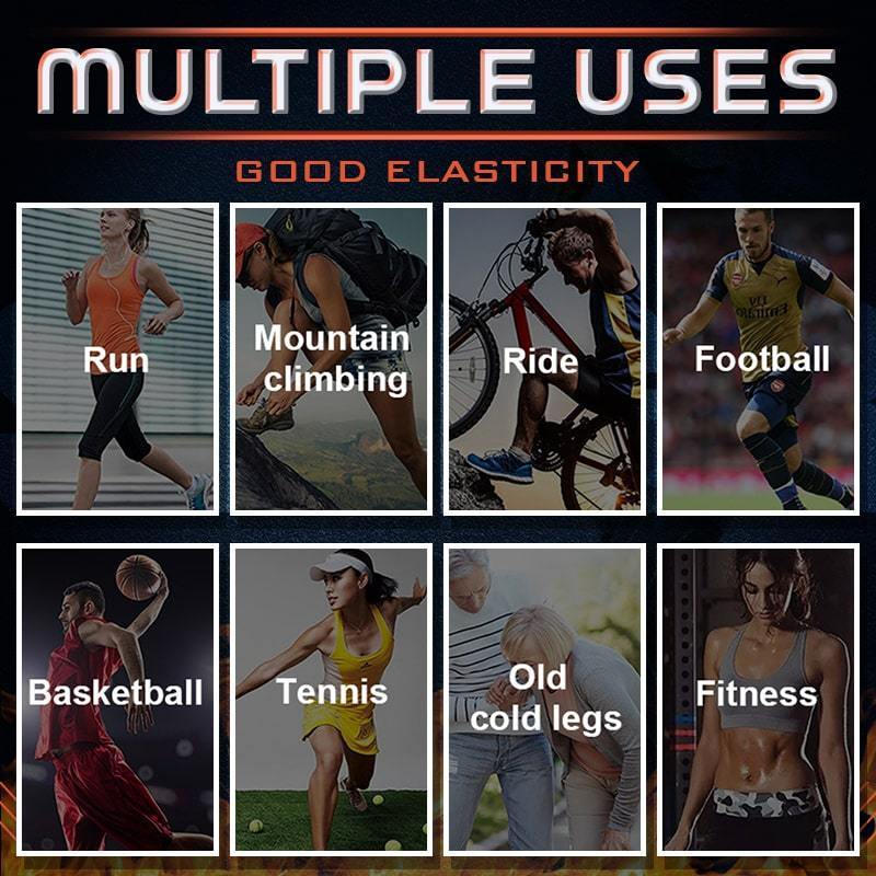 Warm Lengthened Elastic Knee Pads