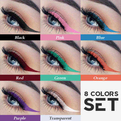 Colorful Self-Adhesive Eyeliner
