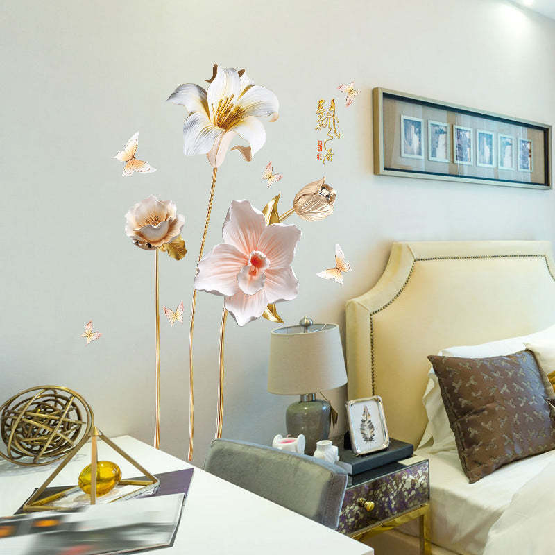 Flower Wall Sticker Wallpaper