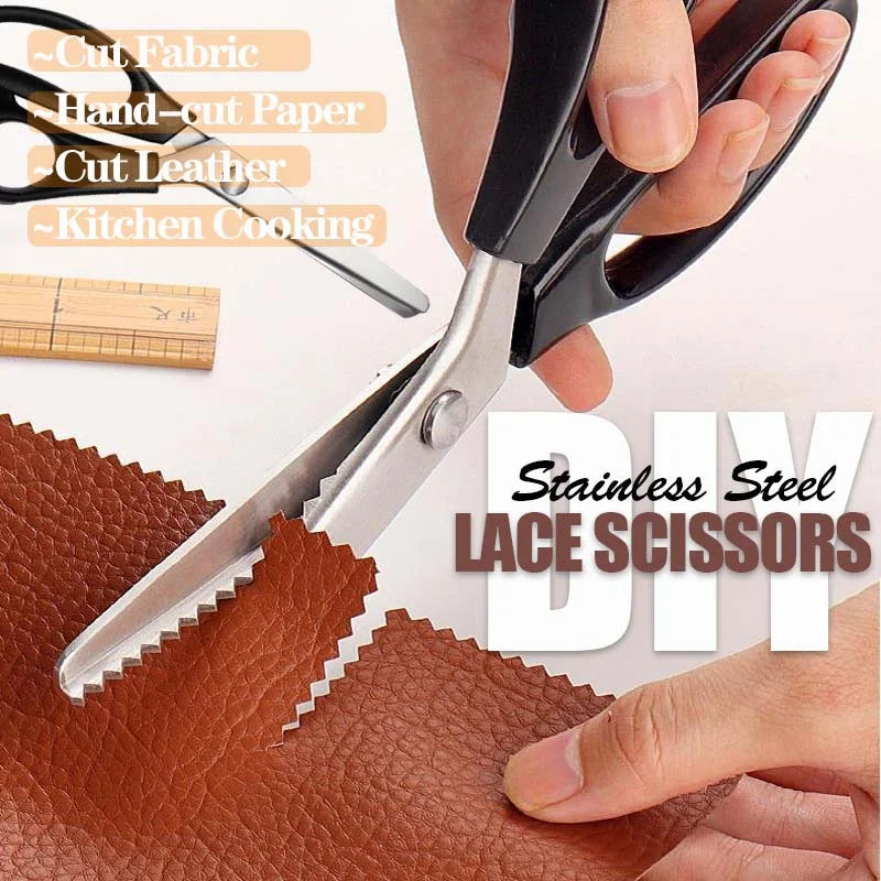 Multifunctional scissors for thick and sharp sockets
