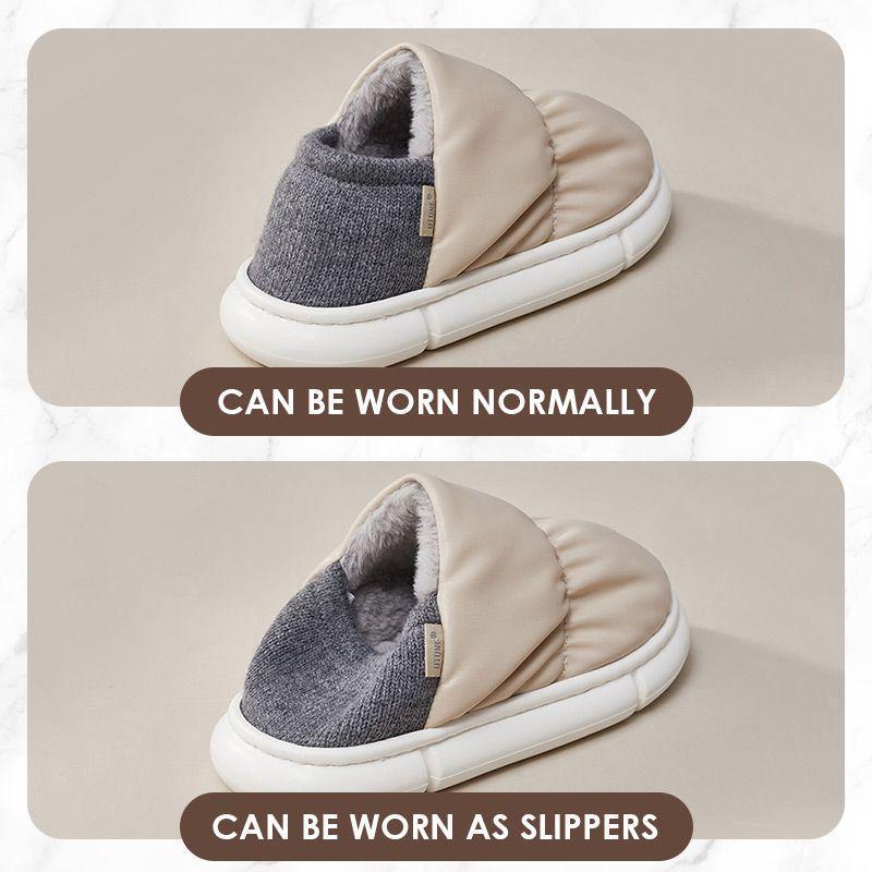 Waterproof Soft Down Slippers
