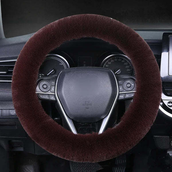 Universal Plush Car Steering Wheel Cover