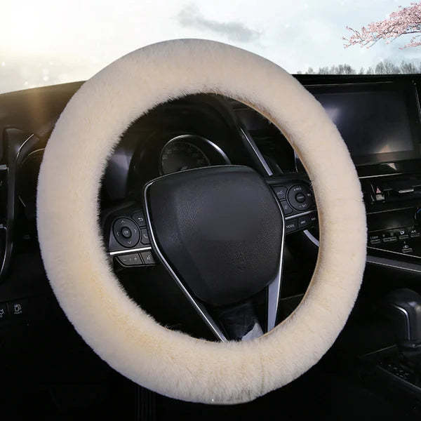 Universal Plush Car Steering Wheel Cover