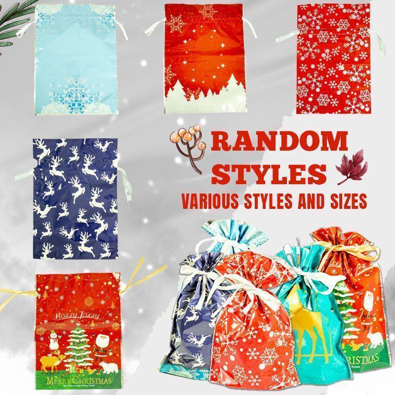 Christmas Drawstring Gift Bag