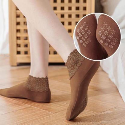 (Christmas Sale) New Fashion Lace Warmer Socks