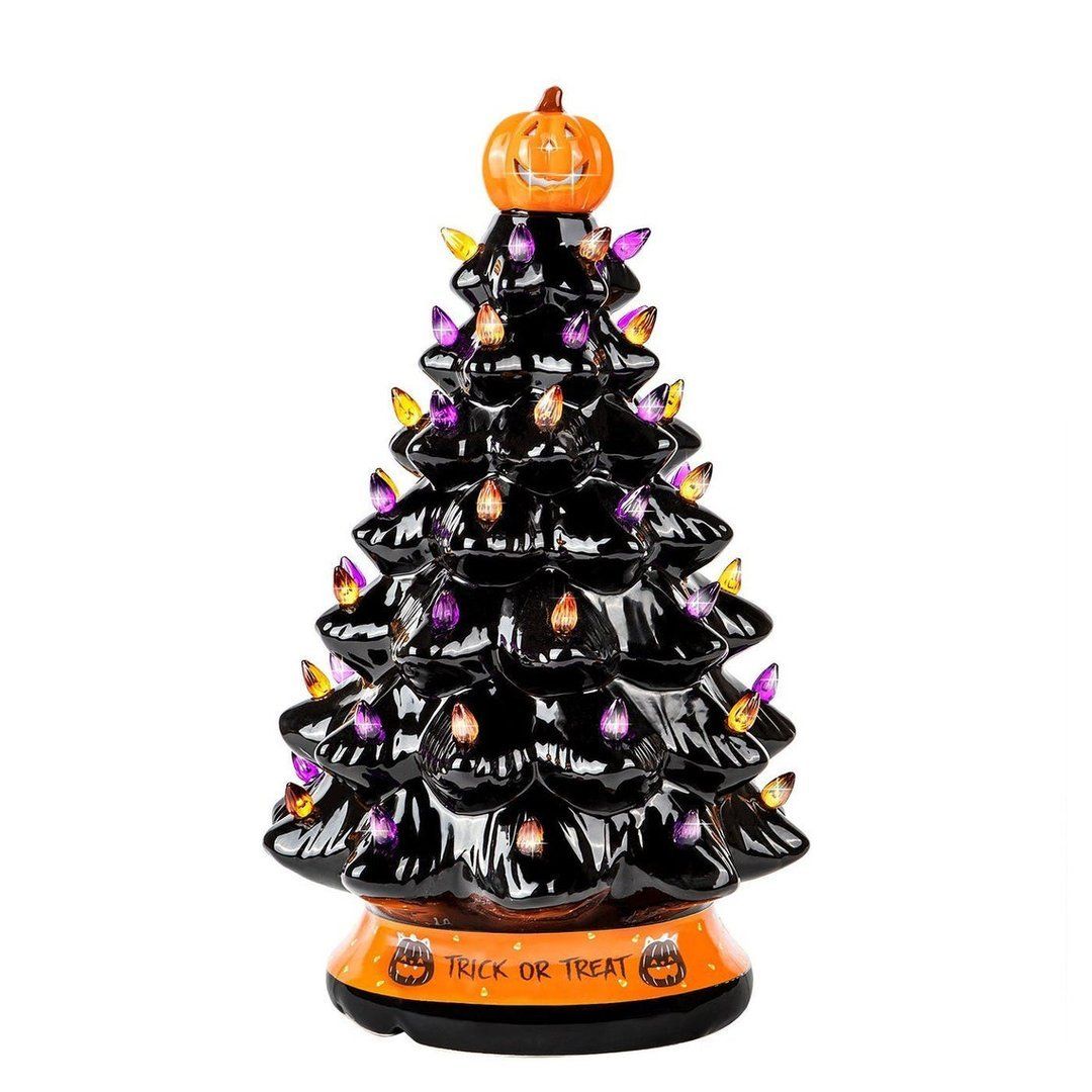 Mintiml® Halloween Colored lights Christmas Tree-Handcrafted and Hand Painted