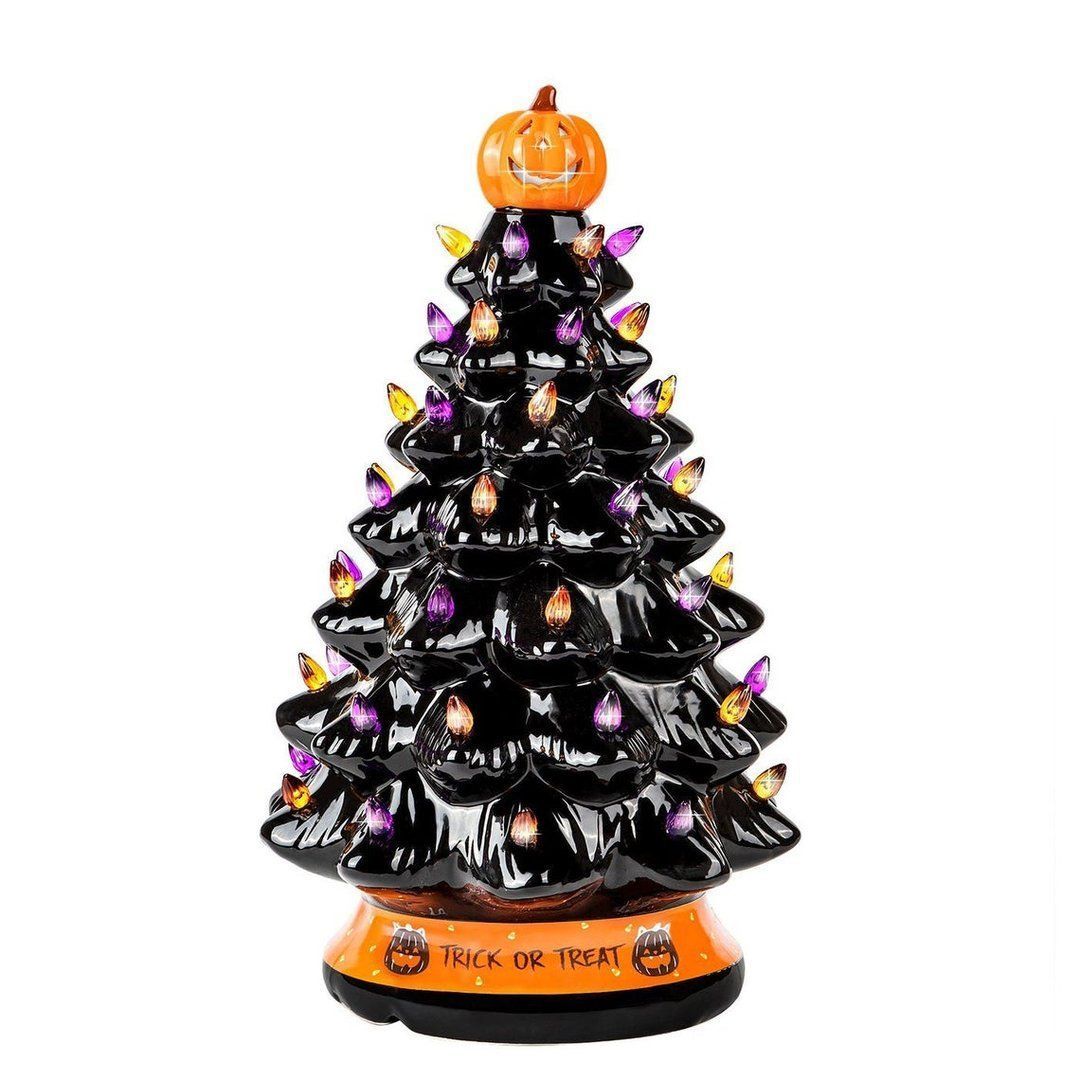 Mintiml® Halloween Colored lights Christmas Tree-Handcrafted and Hand Painted