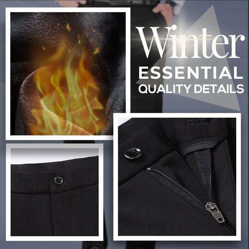 High Stretch Men\'s Winter Fleece Pants