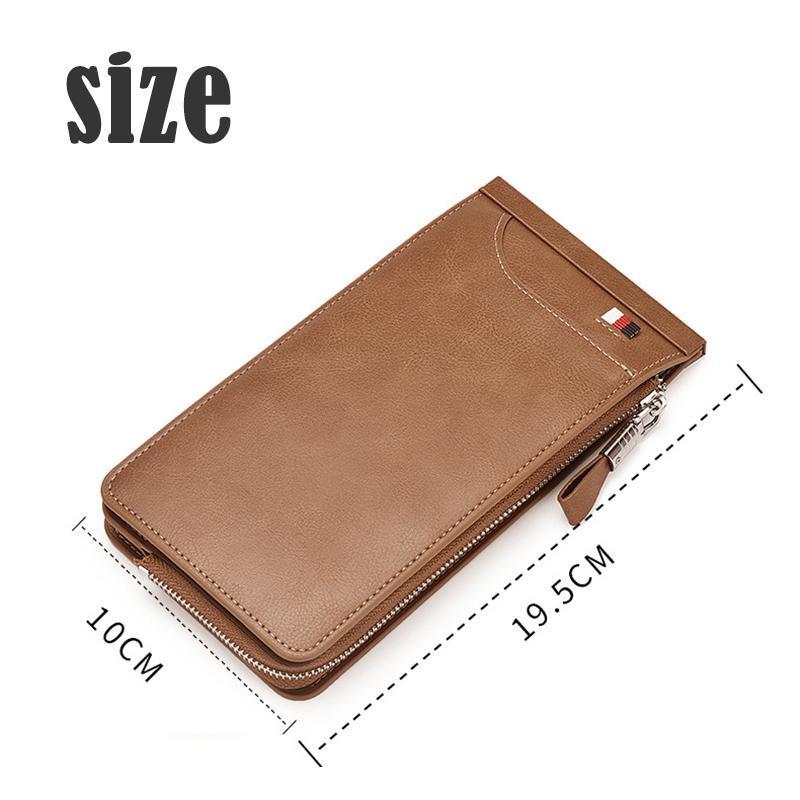 Double Zipper Multifunction Card Holder