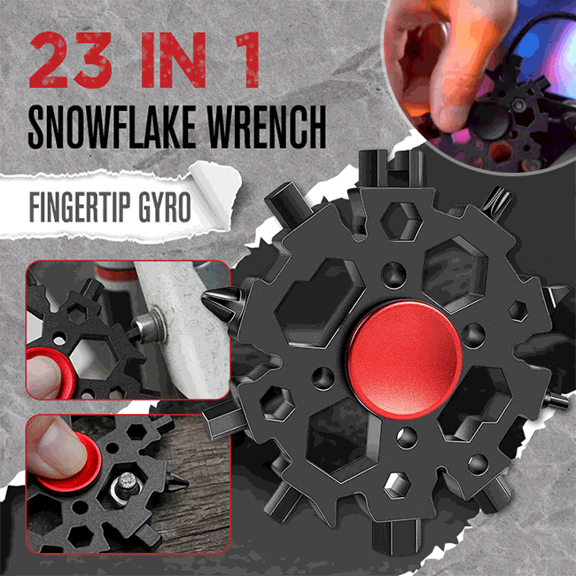Fingertip Gyro Multifunctional Snowflake Wrench looshore