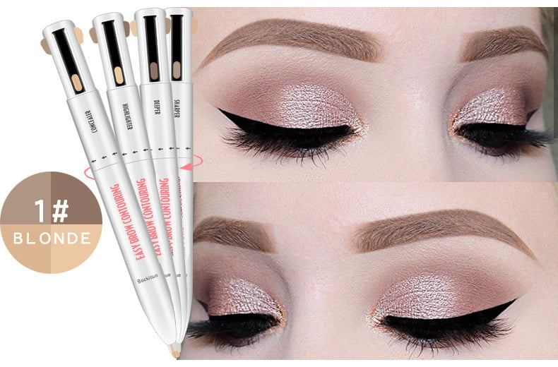 4 in 1 Brow Contour Highlight Pen - UP TO 50% OFF LAST DAY PROMOTION!(?Buy 2 get free shipping)