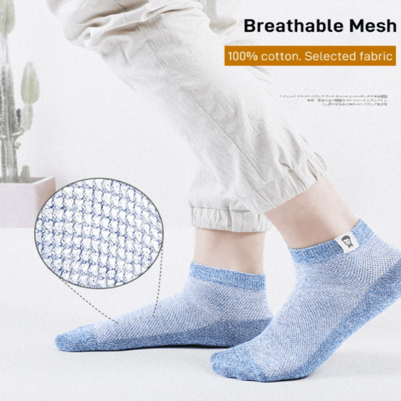 Chaussettes déodorantes antibactériennes respirantes pour