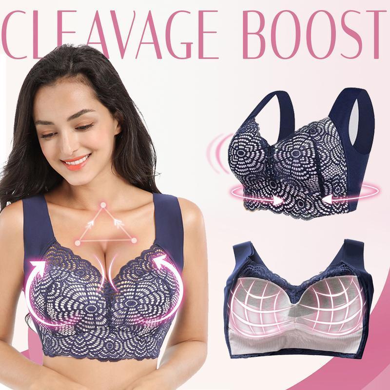 Soutien-gorge à découpes en dentelle extensible