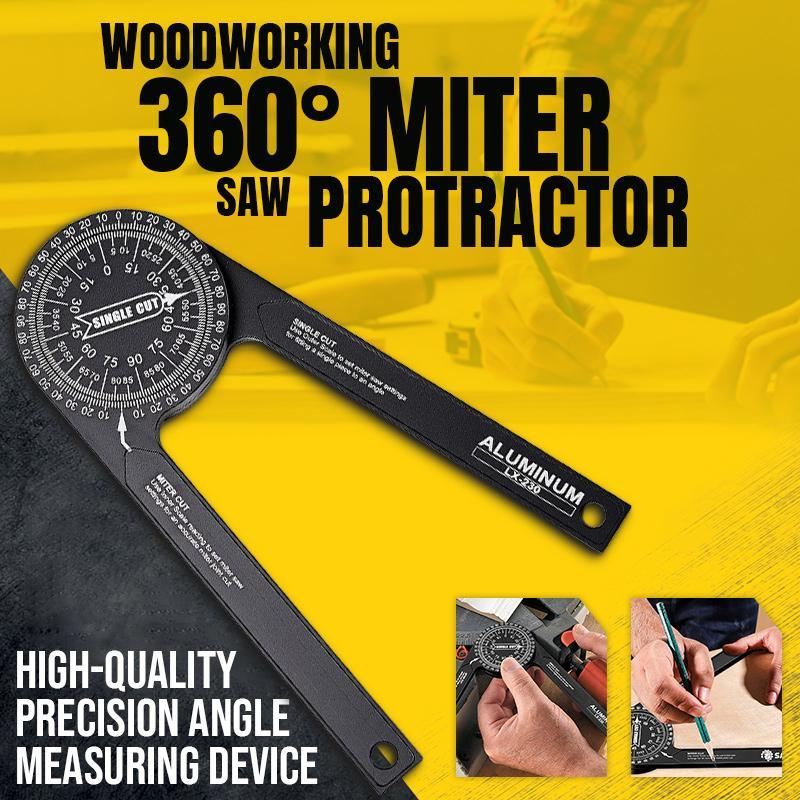 Woodworking 360° Miter Saw Protractor（Free Shipping）