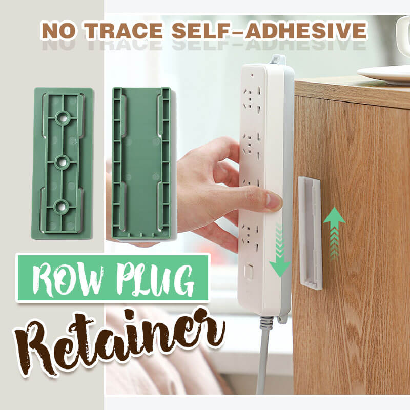 No Trace Self-Adhesive Row Plug Retainer