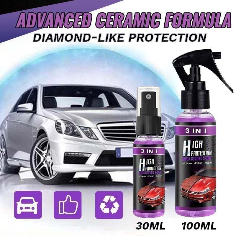 3 in 1 High Protection Quick Car Coating Spray gadgetcab