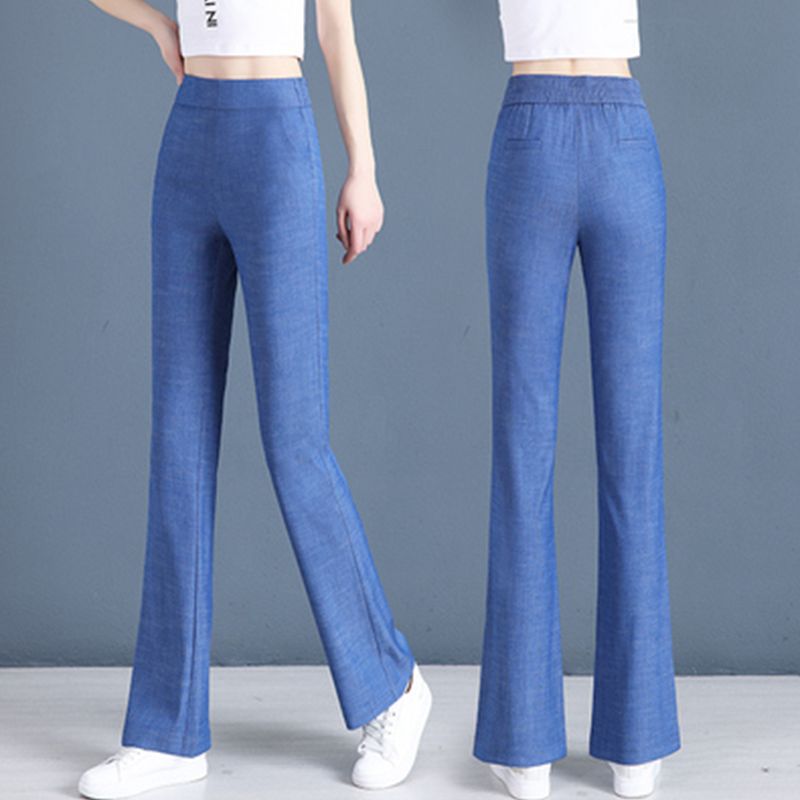 thin black pants
