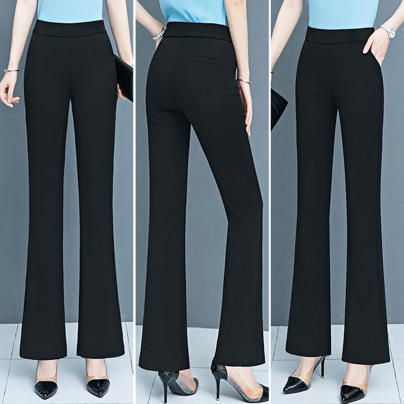 thin black pants