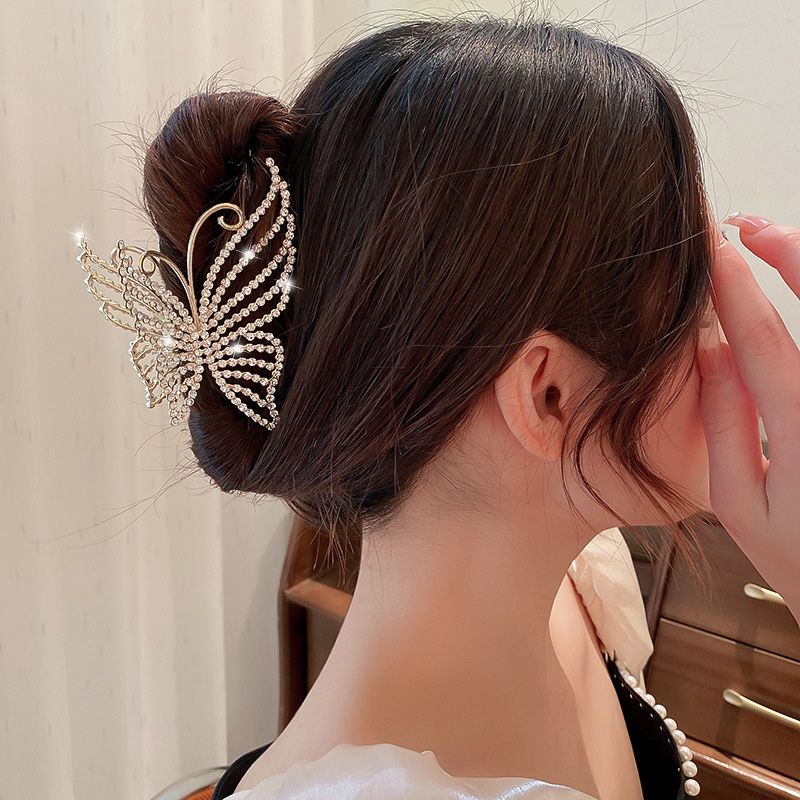 Diamond Glitter Butterfly Hair Clips