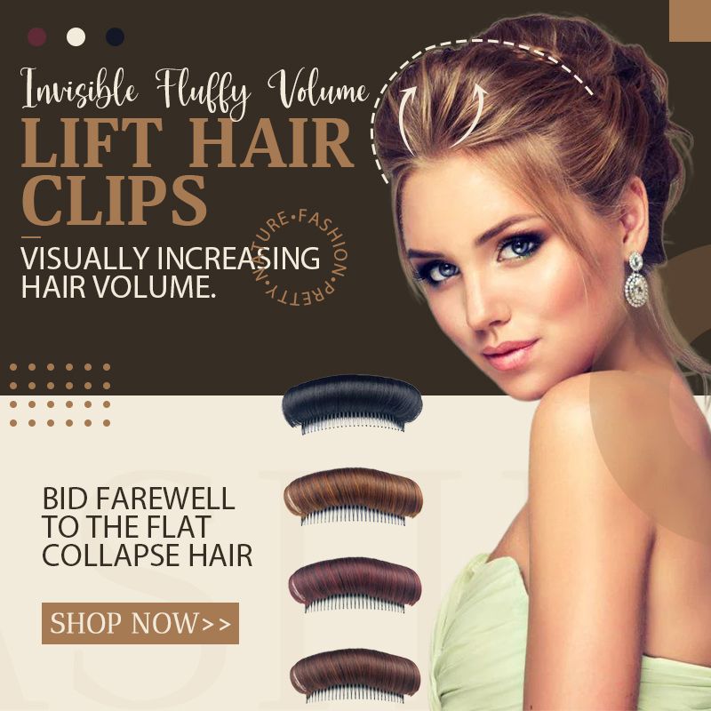 Invisible Fluffy Volume Lift Hair Clips