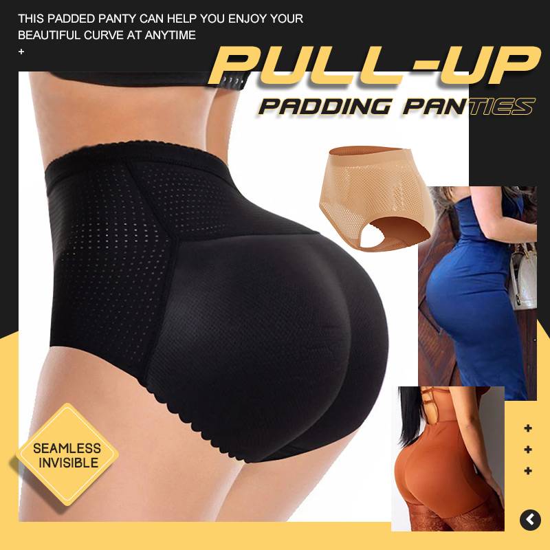 Women Pull-up Padding Panties (2pcs free shipping)