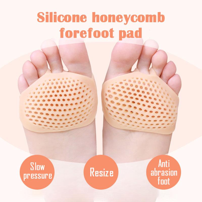(BUY 2 GET 1 FREE) Silicone Honeycomb Forefoot Pad(1 Pair)