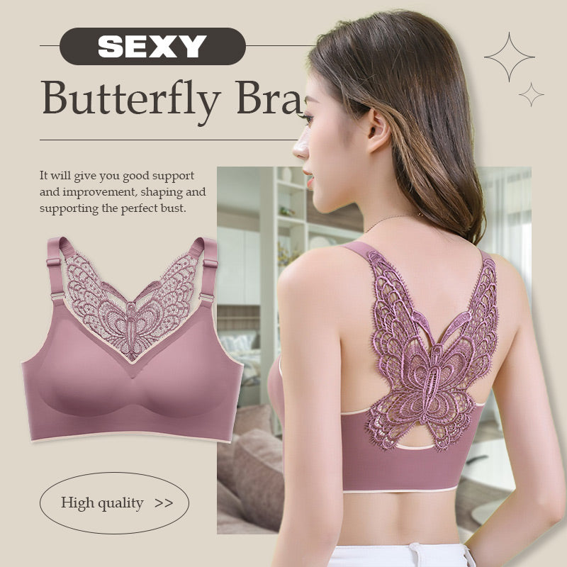 Sexy Butterfly Bra