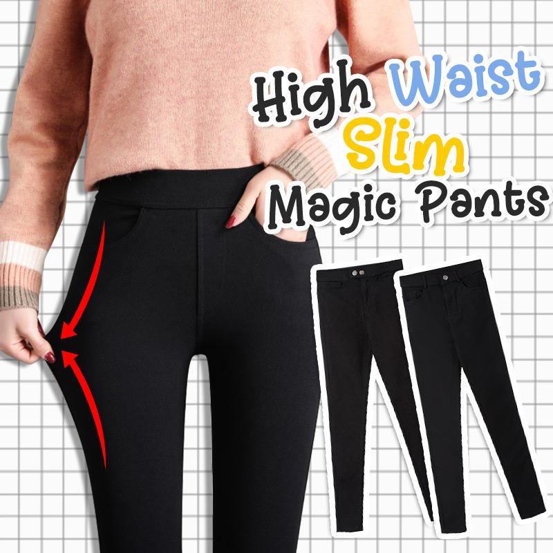 High Waist Slim Magic Pants