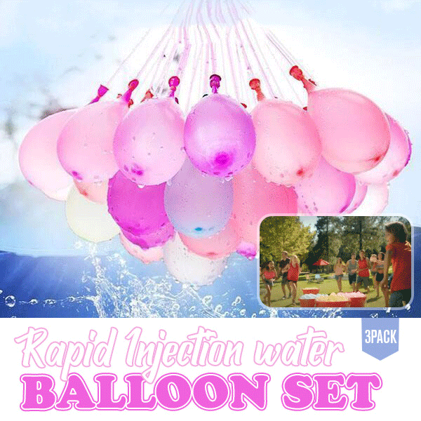 Rapid Injection Water Balloon Set (3 Pack)