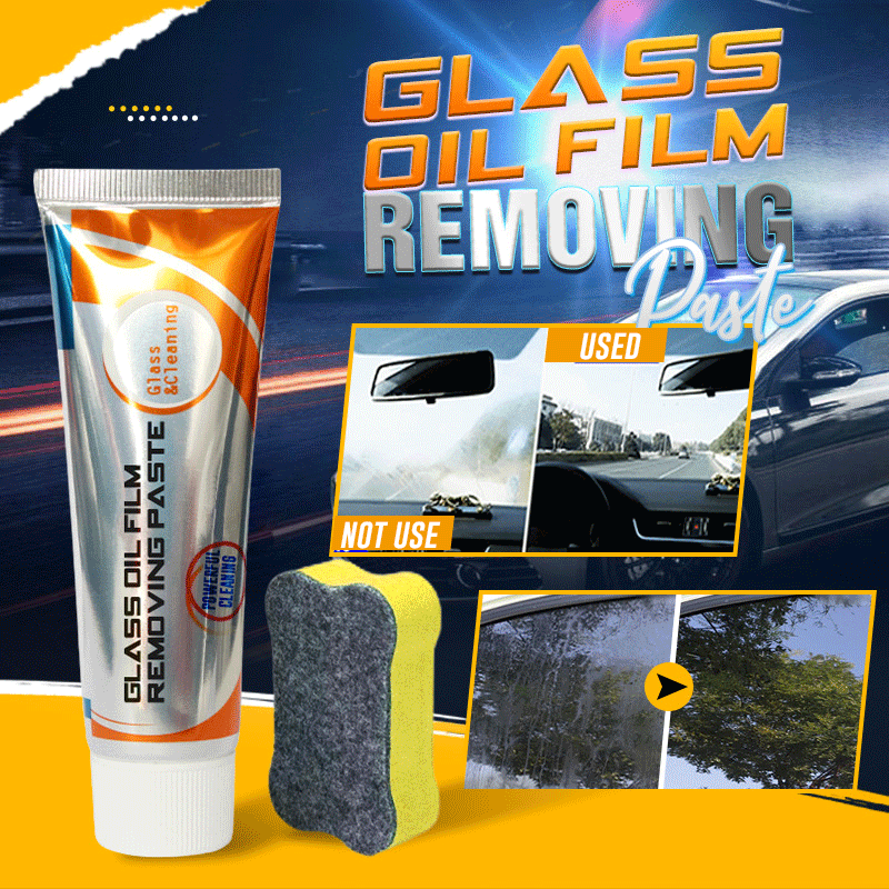Glass Oil Film Removing Paste