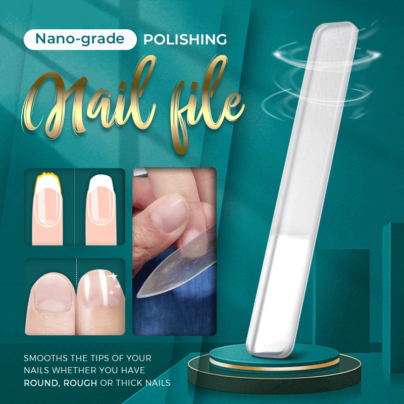Nano-Grade Polishing And Polishing Nail File