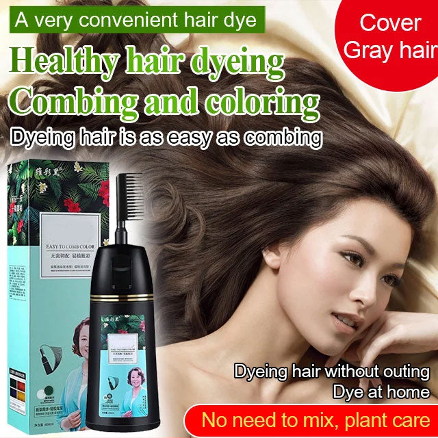 Large Capacity 400ml Combing and Coloring Hair Dye