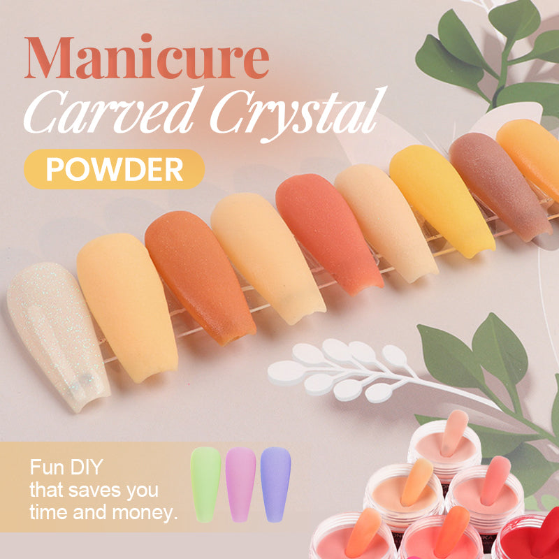 Manicure Carved Crystal Powder
