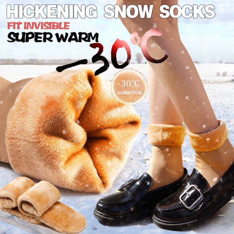 ✨Offer!✨Thickening And Velvet Snow Socks