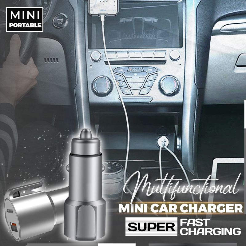 Multifunctional Mini Car Adapter