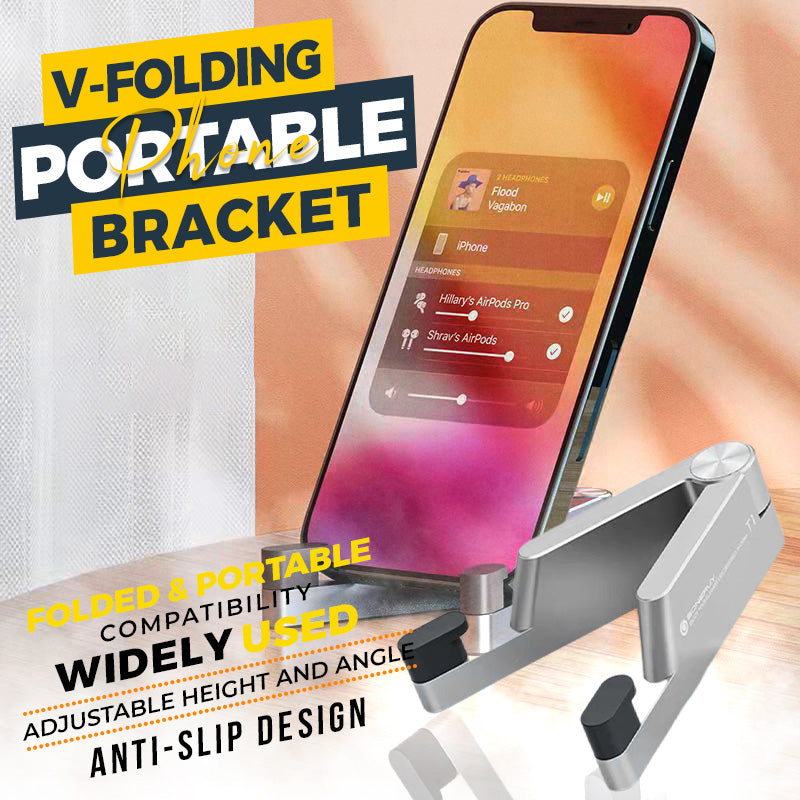 V-Folding Portable Phone Bracket