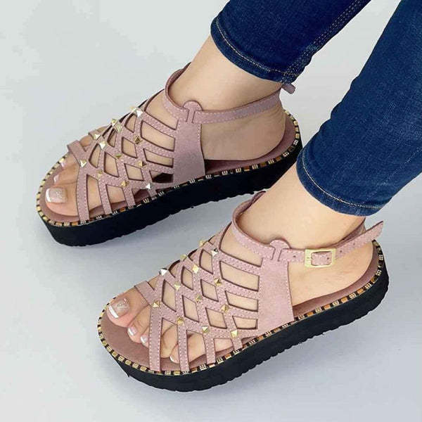 WOMEN'S THICK-SOLED CASUAL SHOES