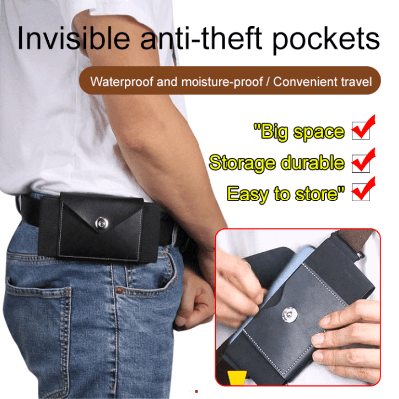 Invisible Anti-theft Stretch Belt Bag