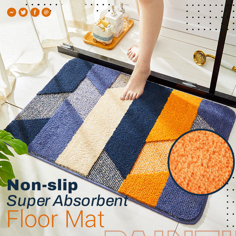 Nonslip Quick Water Absorption Floor Mat