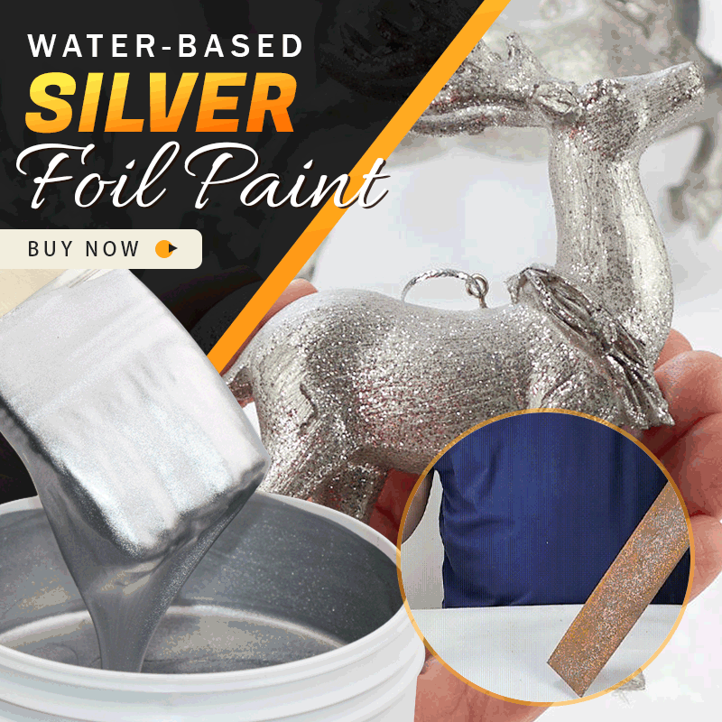 Water-based Silver Foil Paint