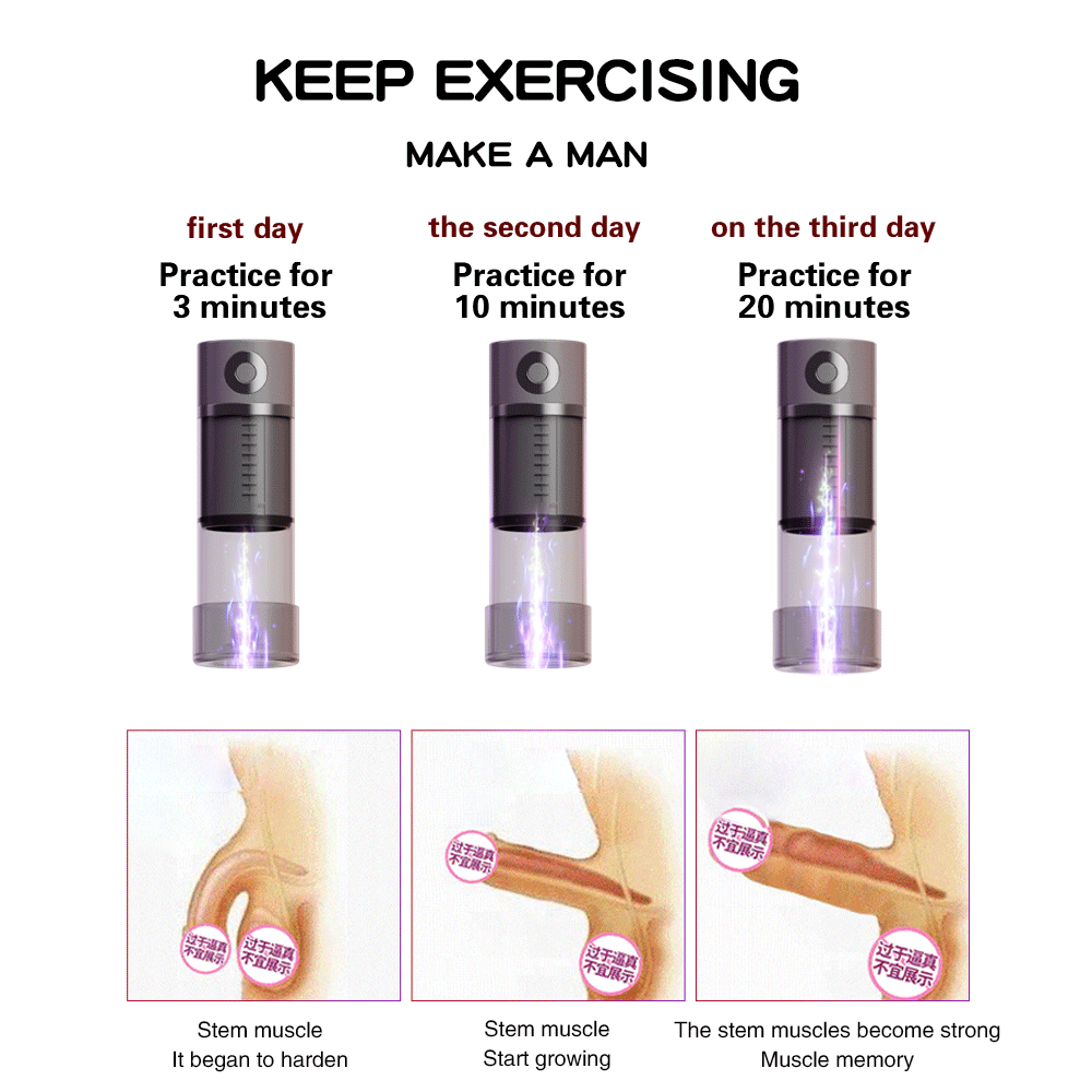 2 In 1 Vibration Rotating Suction Modes Mens Auto Masturbator