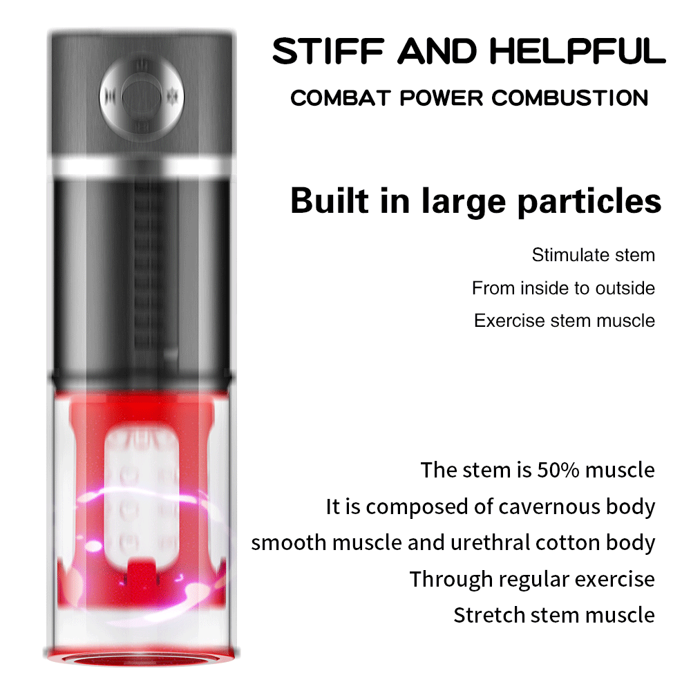 2 In 1 Vibration Rotating Suction Modes Mens Auto Masturbator