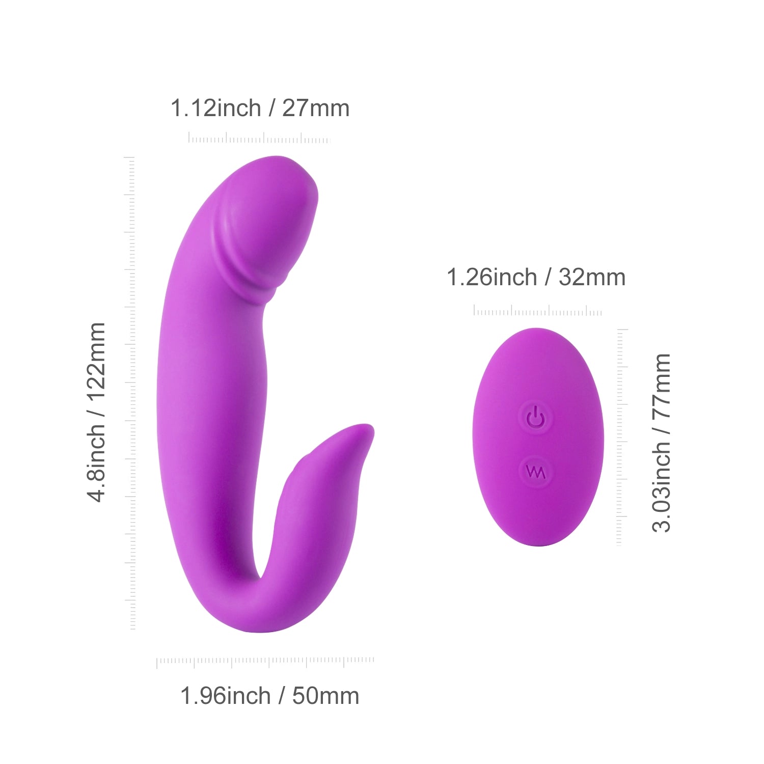 Rolling G Spot Vibrator & Clit Stimulator